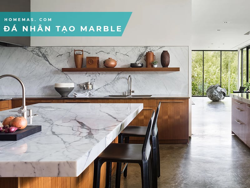 Đá marble nhân tạo là gì, ứng dụng của đá marble