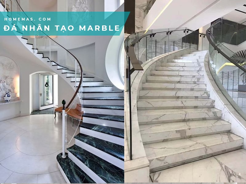 Ứng dụng đá marble nhân tạo
