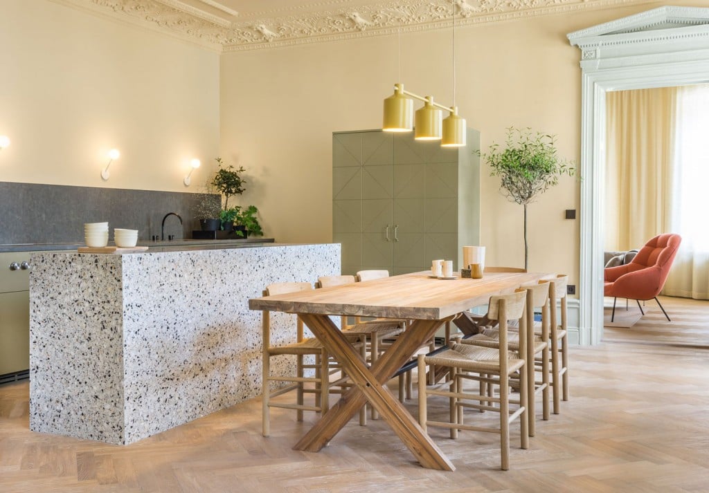 trang trí chung cư màu pastel