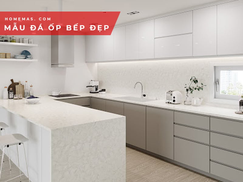 Mẫu đá ốp bếp đẹp nhất không thể bỏ qua